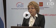 Speech of Mdm.Valentina Matvienko on the Meeting with business circles of Malaysia 