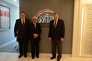 Meeting with the Secretary General of the World Islamic Economic Forum (WIEF) Tan Sri Ahmad Fuzi. 